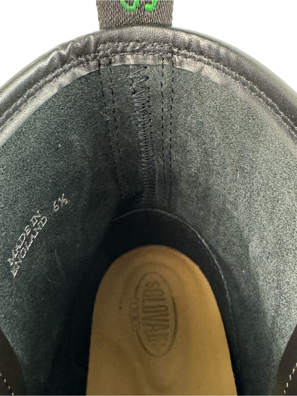 Solovair Flame Rub-Off 8 Eye Derby Boots ⢠Womenâs 8.5 ⢠Men's 7.5 ⢠NWOT - Picture 12 of 16